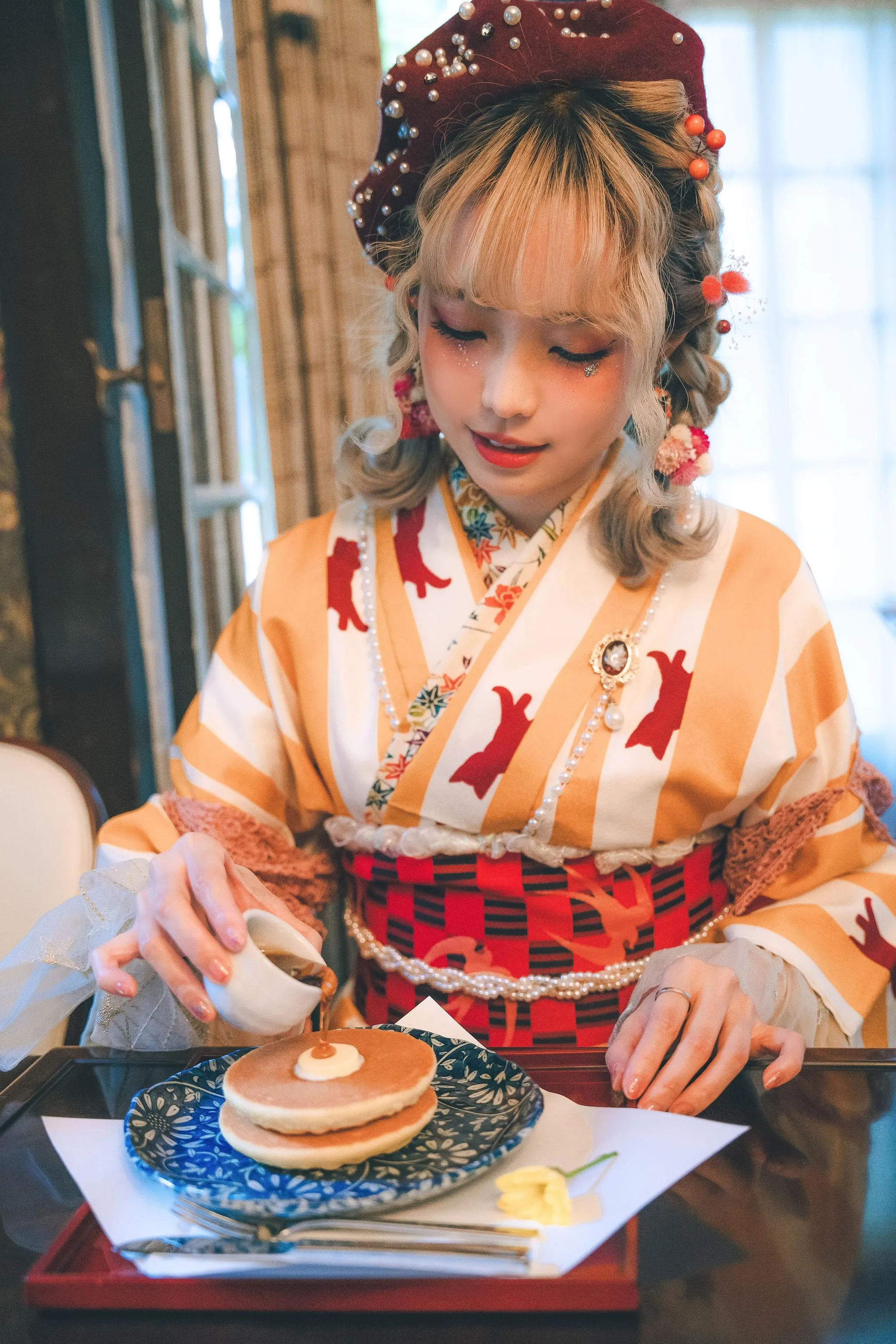 ElyEE子 – NO.90 [2020 Ely Collection] Digital photo set 10套-6 Retro Kimono II [62P]插图3